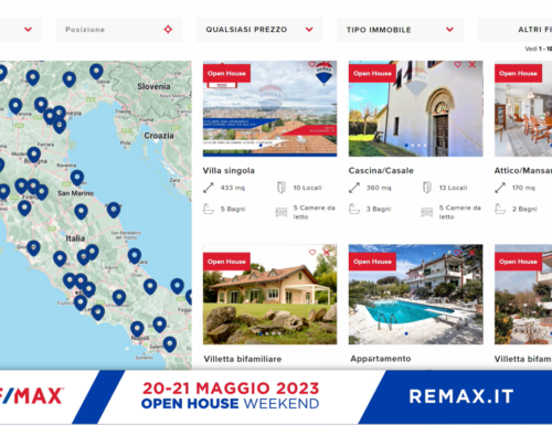 RE/MAX: 300 Open House in tutta Italia il 20 – 21 maggio